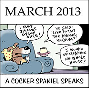cocker spaniel speaks